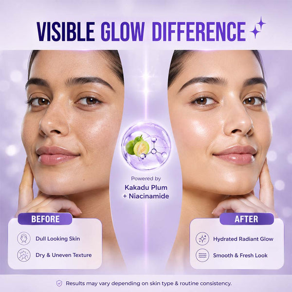 Super Glow Face Serum | 5% Niacinamide | 1% Alpha Arbutin | 25% Kakadu Plum (Vitamin C) -30 ml