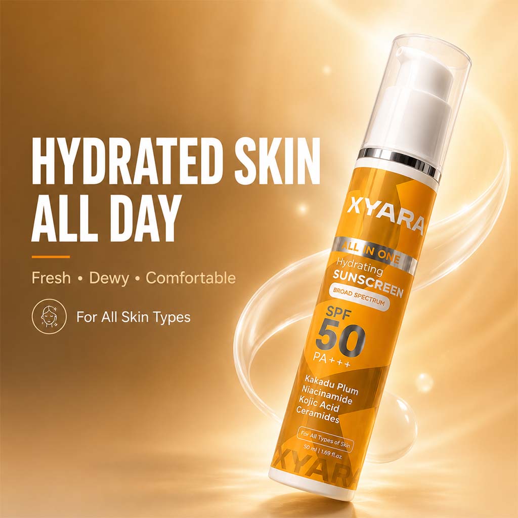 All in One Sunscreen SPF 50 PA +++ | Kojic Acid | Kakadu Plum( Vitamin C) - 50 ml